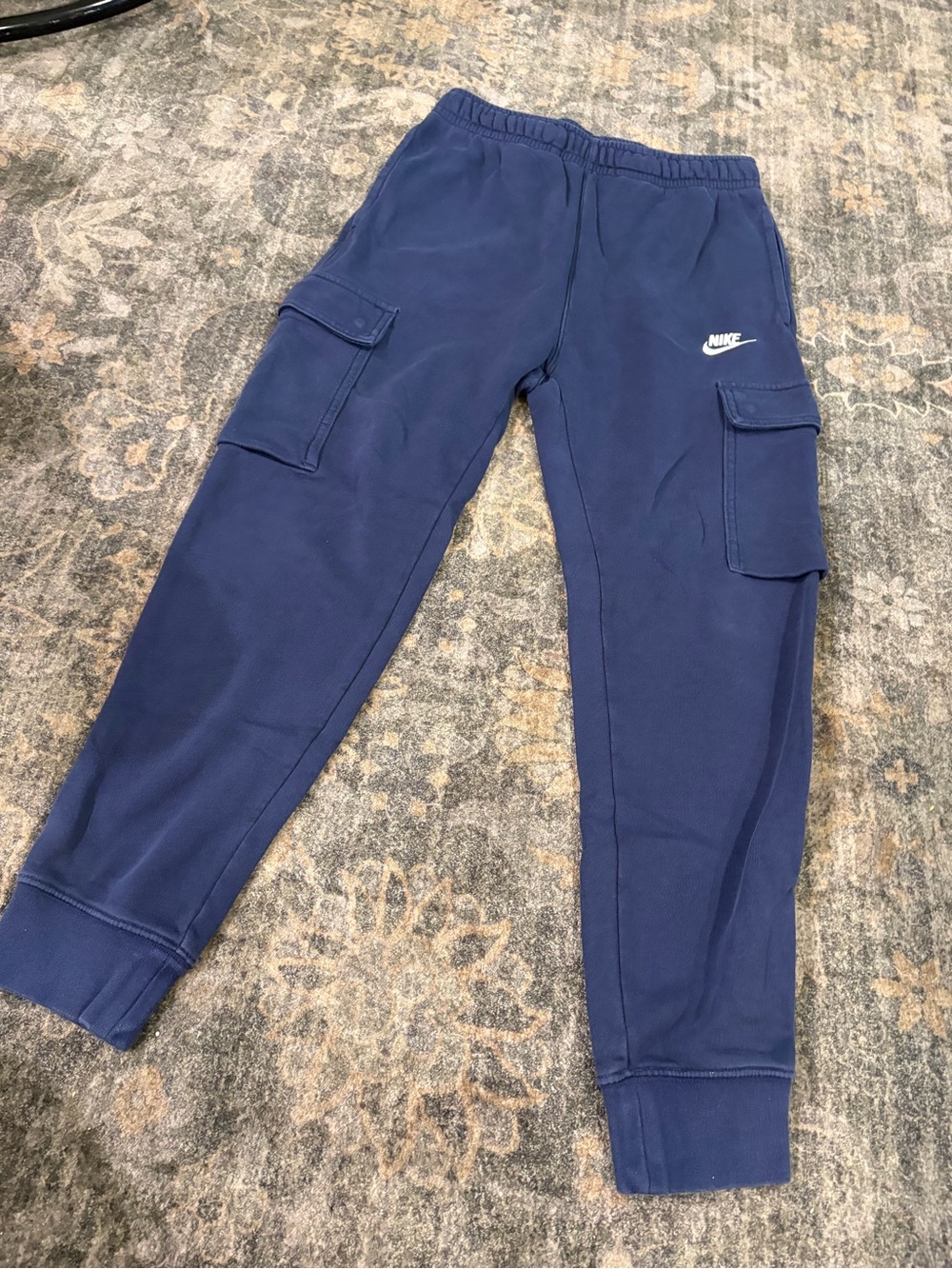 Nike Navy Cargo Jogger Pants for Kids